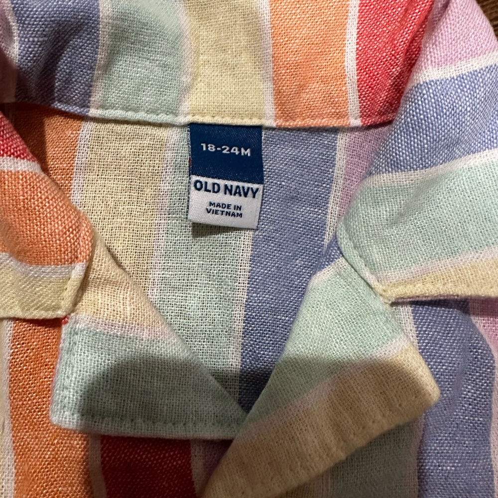 Striped kids set - Picture 2 of 6
